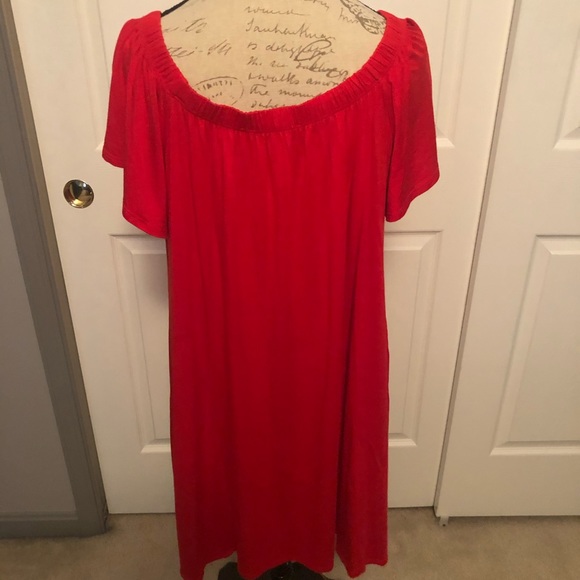 Nordstrom Red Summer Dress, Size XL - Picture 5 of 14
